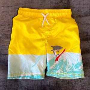 Old Navy Toddler Surfing Shark Swim Trunks